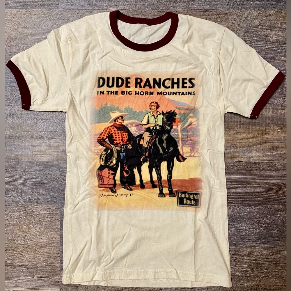 Dude ranches In the Big Horn Mountains tshirt